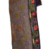 Fota tradițională CATINCA, cu o vechime de peste 30-40 de ani, piesă unicat, deosebit de valoroasă, țesută cu fir metalic, cu motive florale.